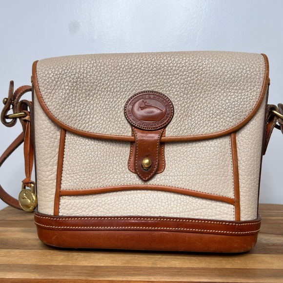 Dooney & Bourke Handbags - Vintage Dooney & Bourke All Weather Leather Dover Case Bag